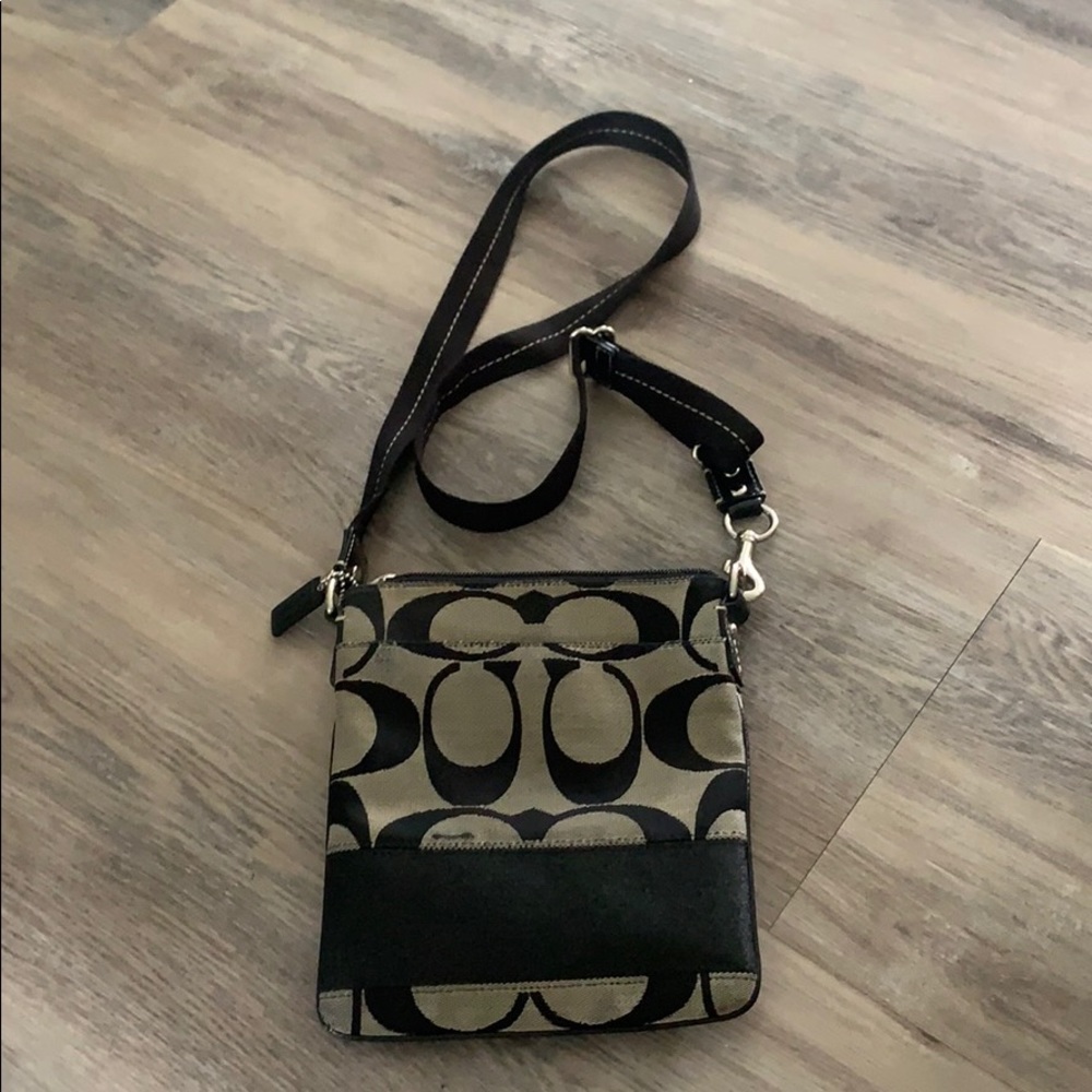 Coach black crossbody